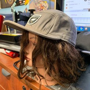 Syndicate ski  5 panel  strap back hat